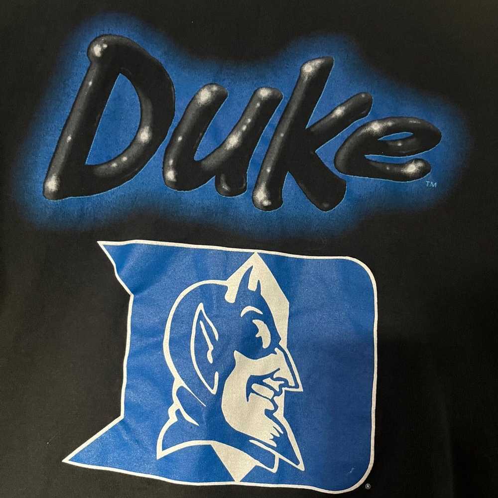 Rare Vintage Duke Blue Devils Starter TShirt Size… - image 2