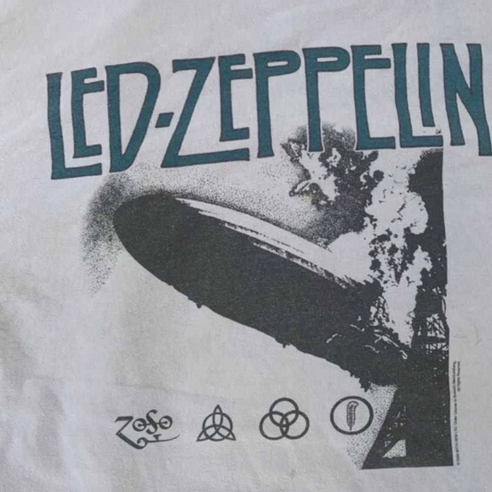 Vintage 2000s Led Zeppelin t-shirt L. - image 3
