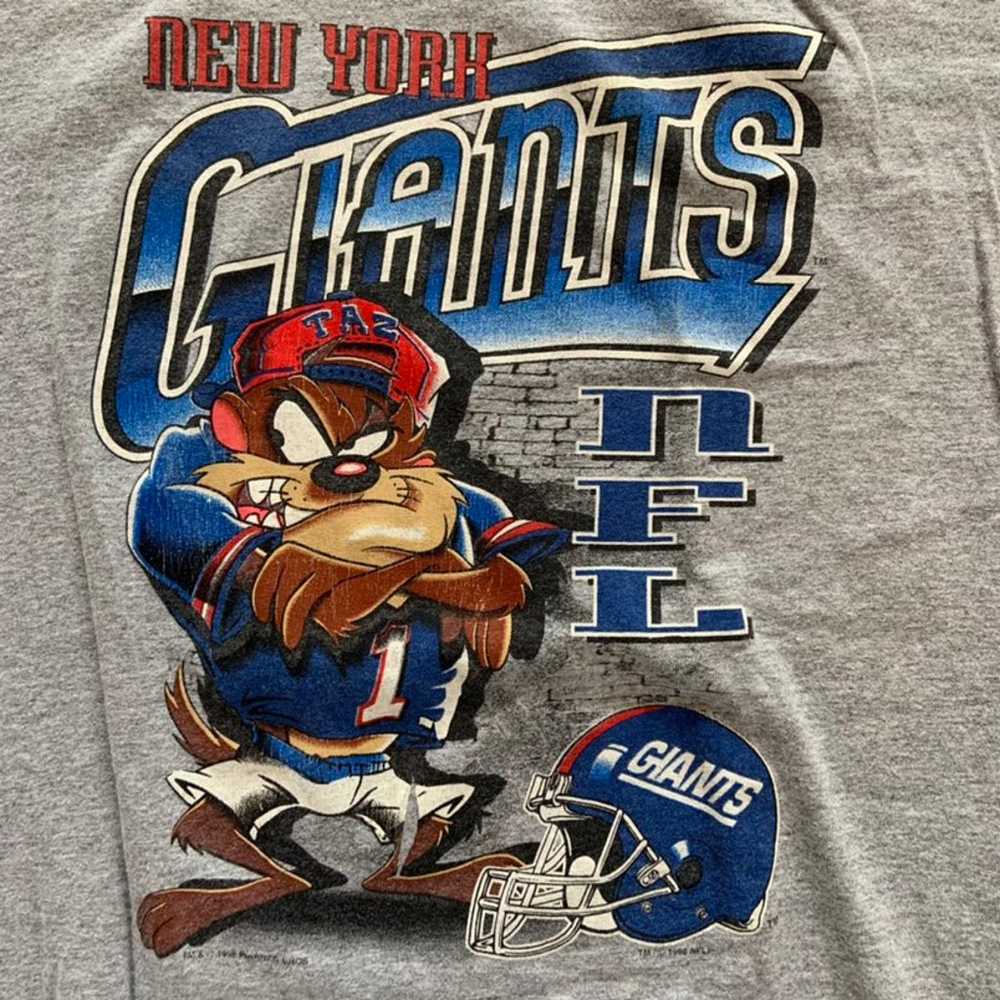 Vintage 1990s NFL New York Giants Football Looney… - image 2
