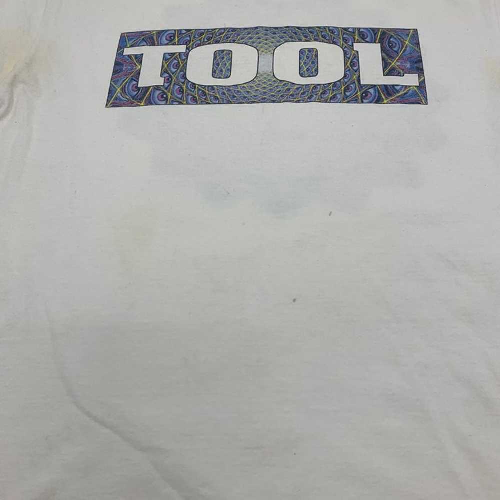 2002 Tool Alex Grey Psychedelic T-Shirt L - image 8
