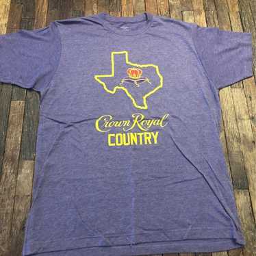Texas Country Crown Royal T-shirt mens L