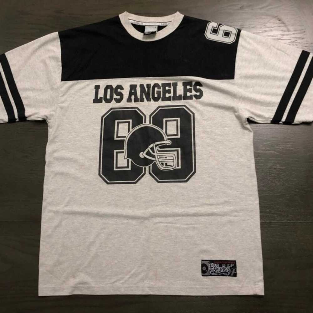 Raiders Los Angeles Jersey Baggy Mid Sleeve Thick… - image 1