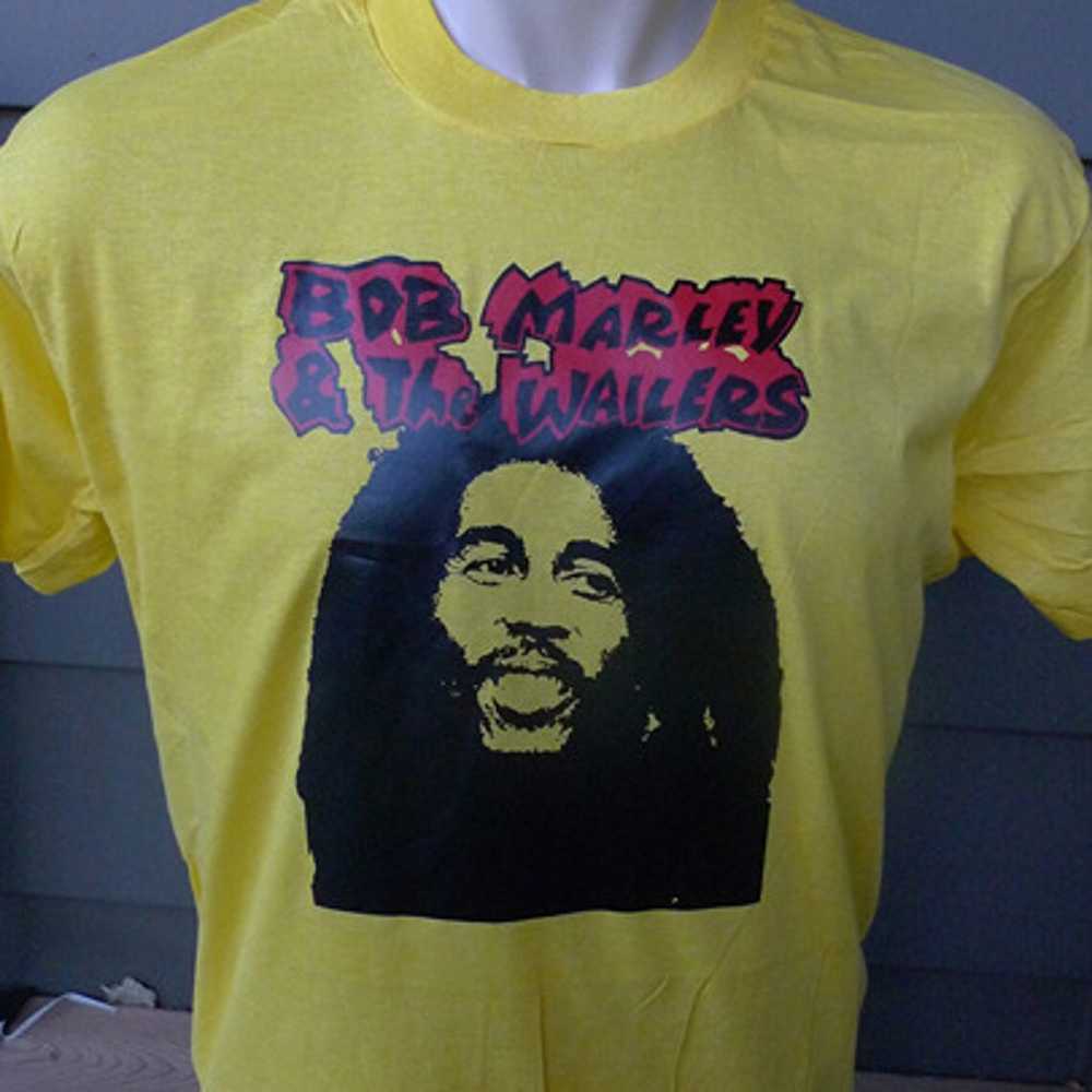 1980s Bob Marley Single Stitch Shirt (C) Licensed… - image 1
