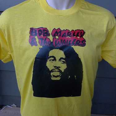 1980s Bob Marley Single Stitch Shirt (C) Licensed… - image 1