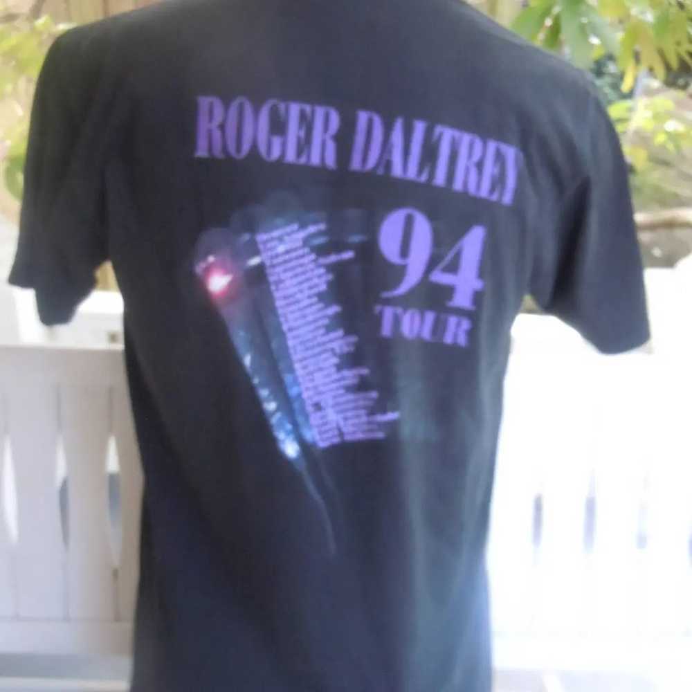 1994 Roger Daltrey Concert Single Stitch Shirt * … - image 2