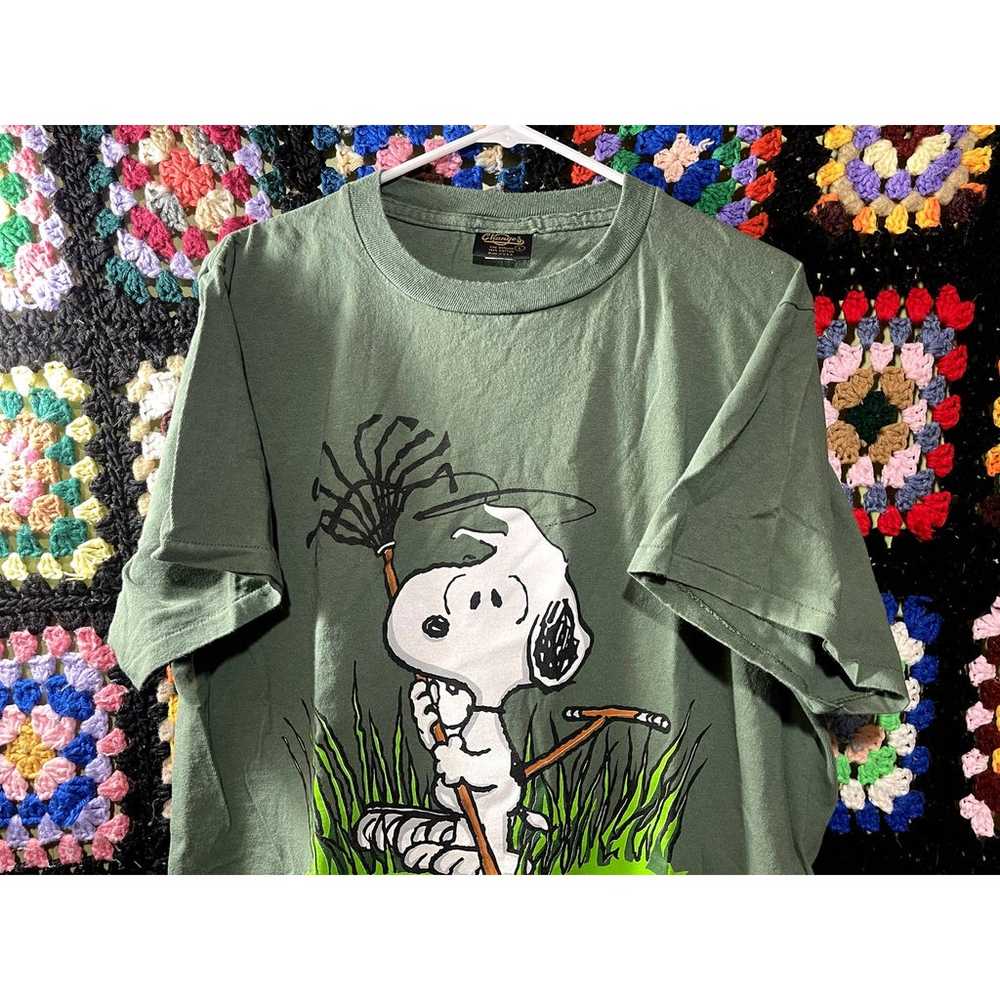 Vintage Changes Snoopy "Fought the Lawn and the L… - image 3