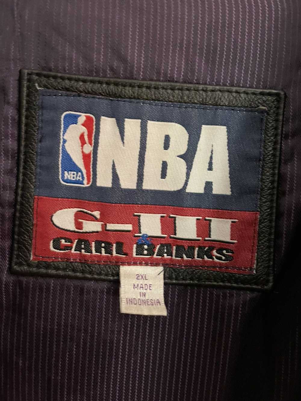 L.A. Lakers × NBA × Vintage G-III CARL BANKS NBA … - image 5