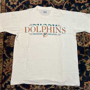 vintage miami dolphins single stitch salem tag ma… - image 1