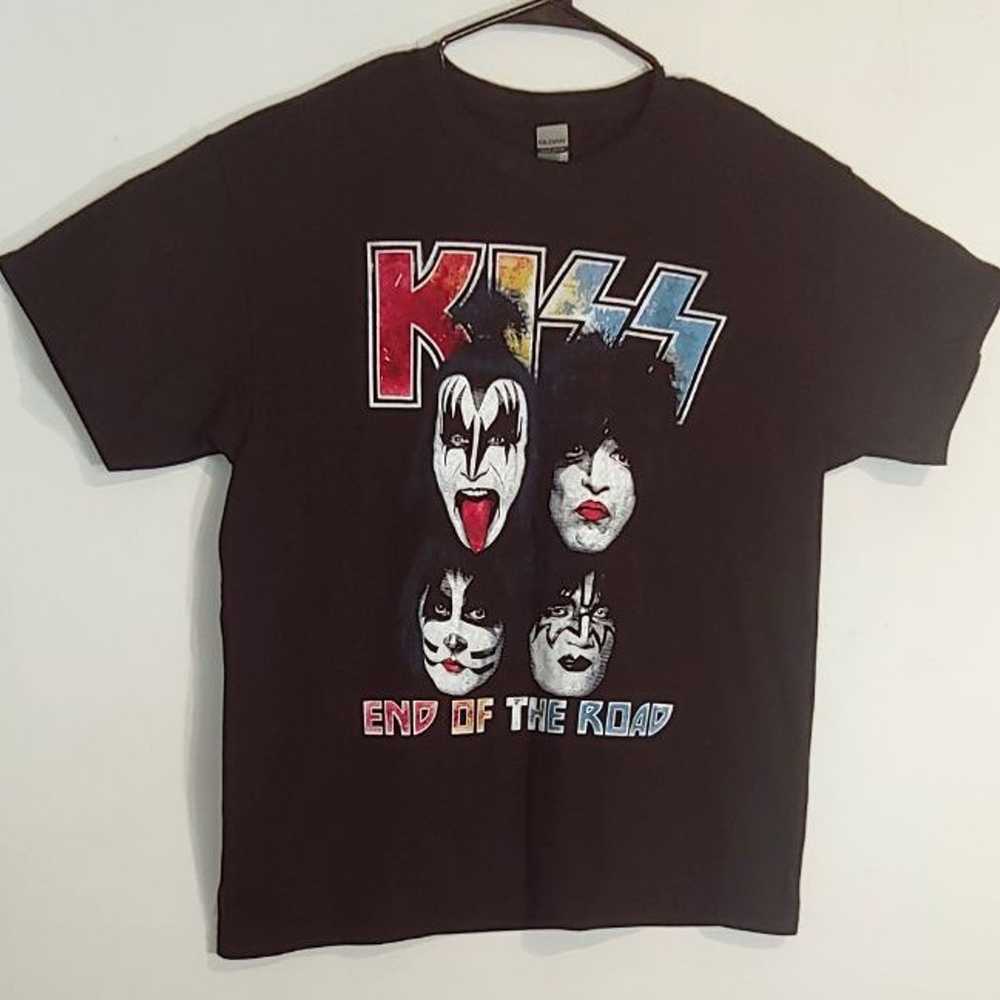 Shirt Rare Kiss concert tee Large Black - image 2