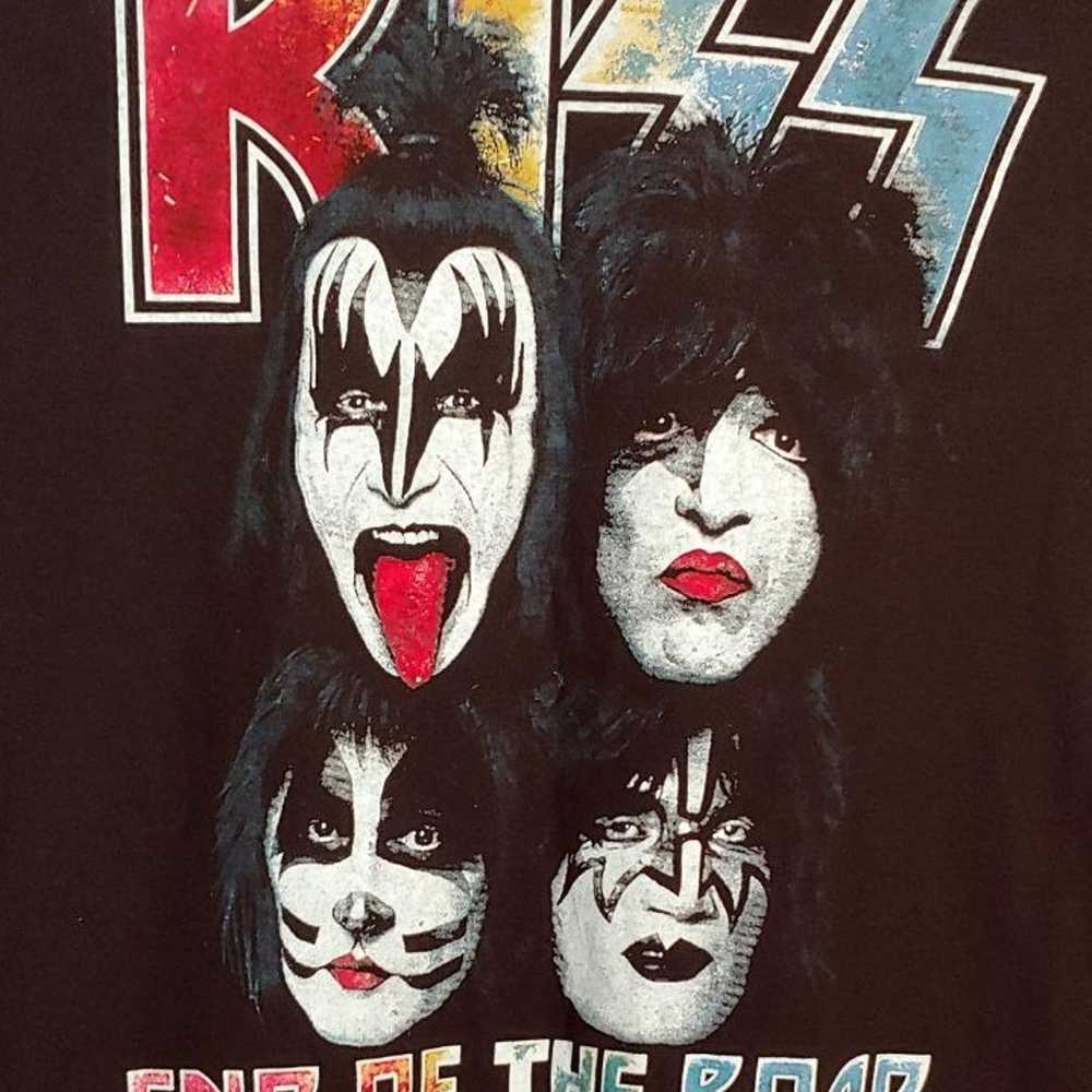 Shirt Rare Kiss concert tee Large Black - image 3