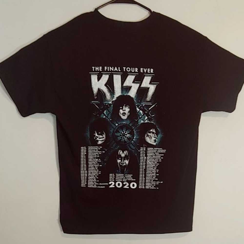 Shirt Rare Kiss concert tee Large Black - image 5