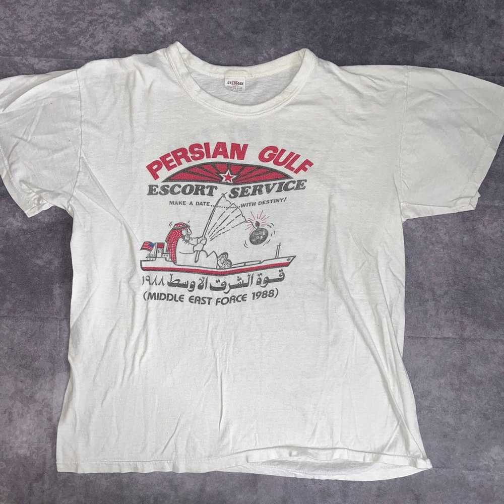 1988 Persian Gulf Humor T-Shirt - image 1