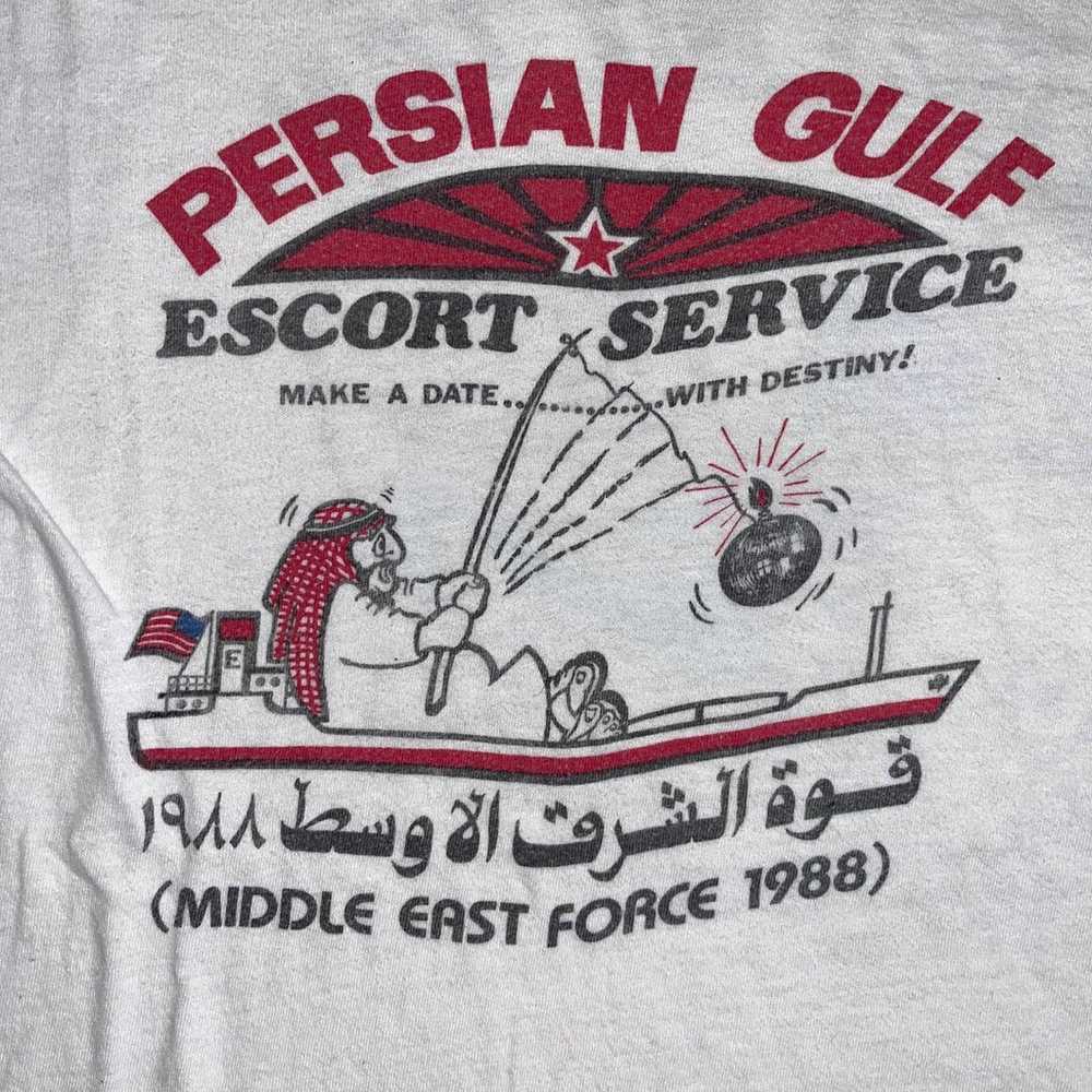 1988 Persian Gulf Humor T-Shirt - image 2