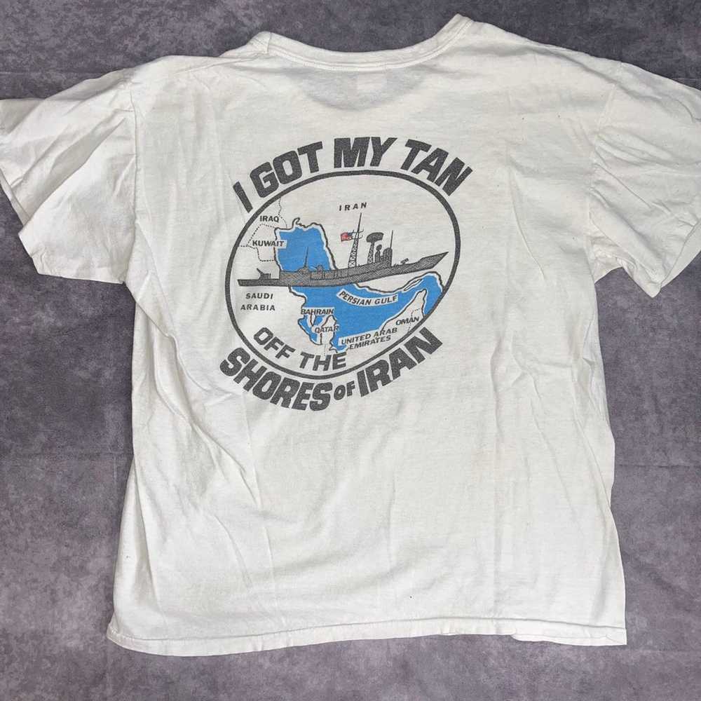 1988 Persian Gulf Humor T-Shirt - image 5