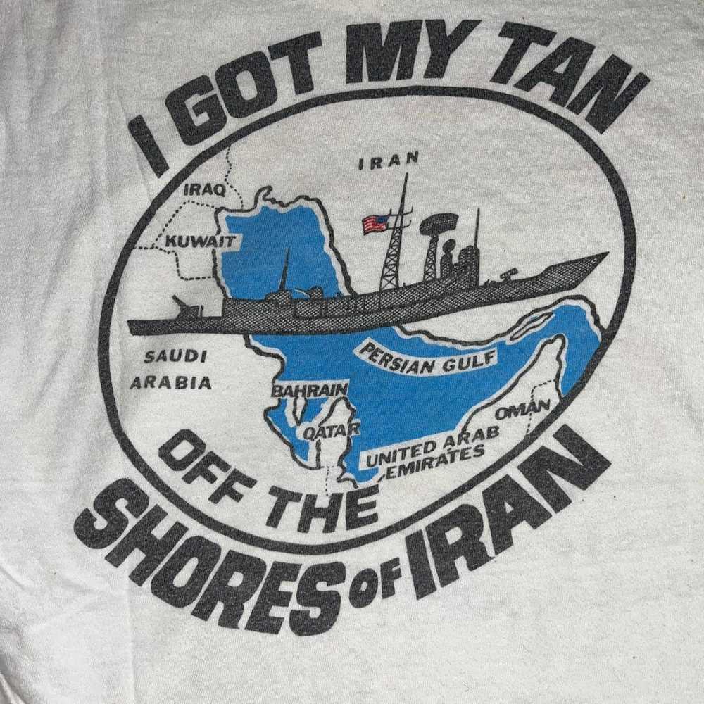 1988 Persian Gulf Humor T-Shirt - image 6