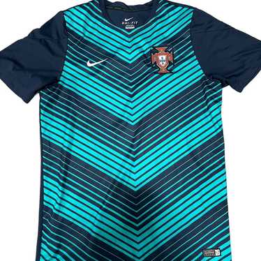 NIKE DRI FIT PORTUGAL NATIONAL SOCCER TEAM  AUTHE… - image 1