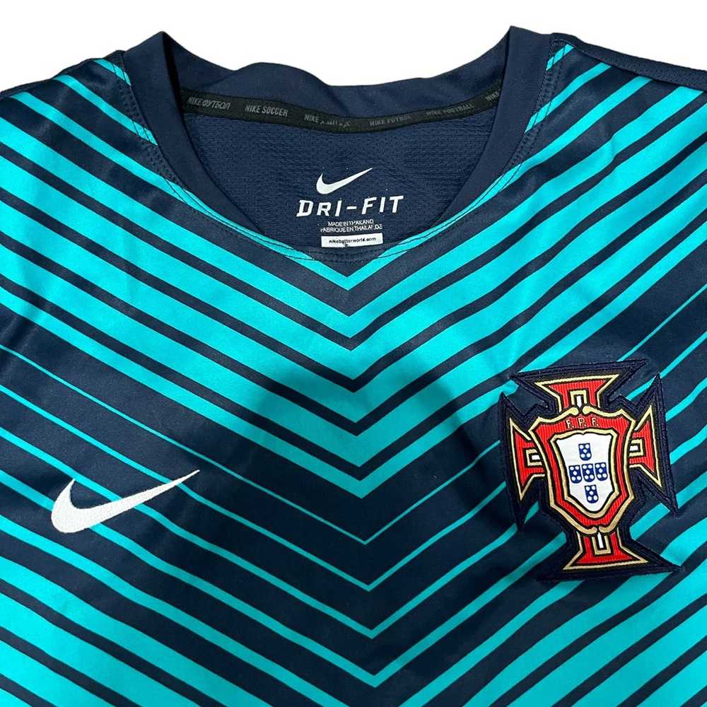 NIKE DRI FIT PORTUGAL NATIONAL SOCCER TEAM  AUTHE… - image 2