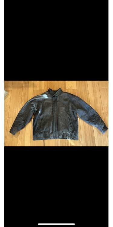 Japanese Brand Leather Bomber Jacket