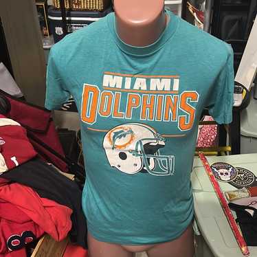 Miami Dolphins Football Vintage Retro Shirt - image 1