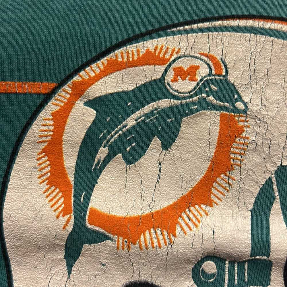 Miami Dolphins Football Vintage Retro Shirt - image 4