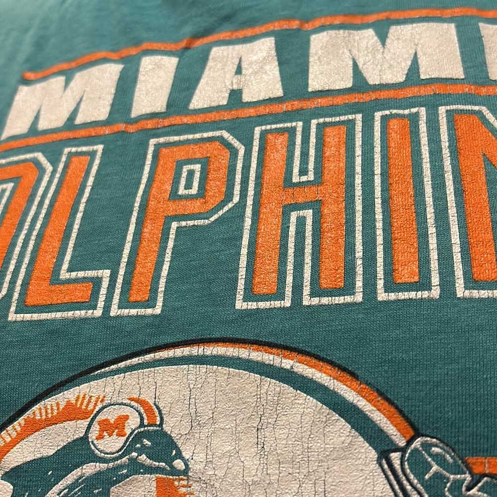 Miami Dolphins Football Vintage Retro Shirt - image 5
