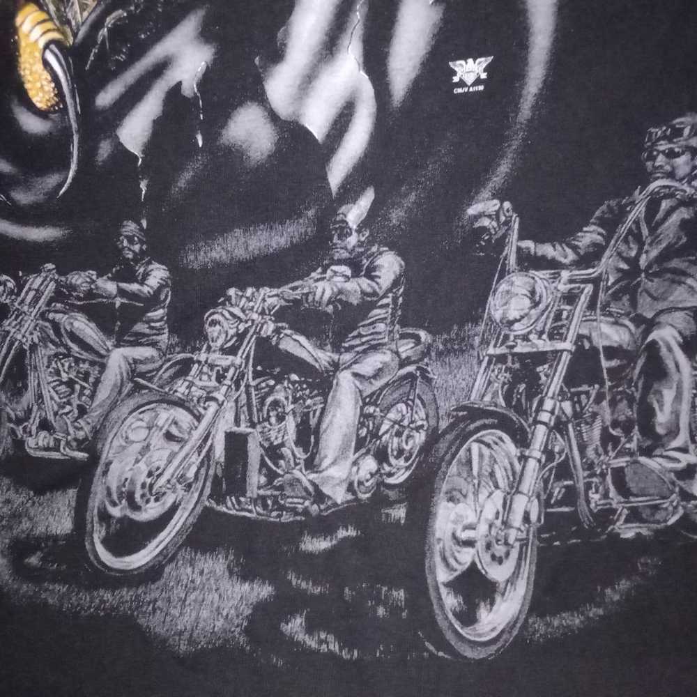 Vintage American Biker NCC Apparel Eagle Motorcyc… - image 3