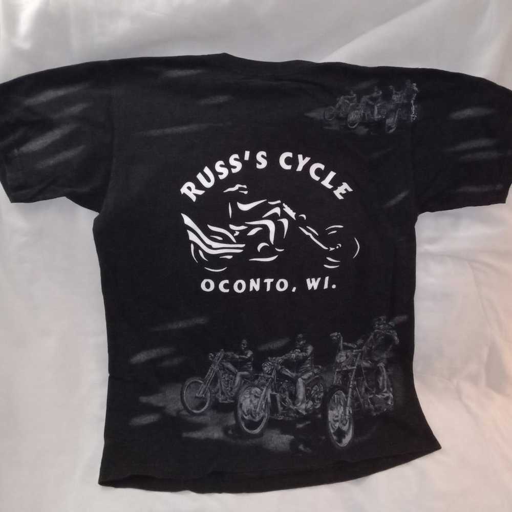 Vintage American Biker NCC Apparel Eagle Motorcyc… - image 7