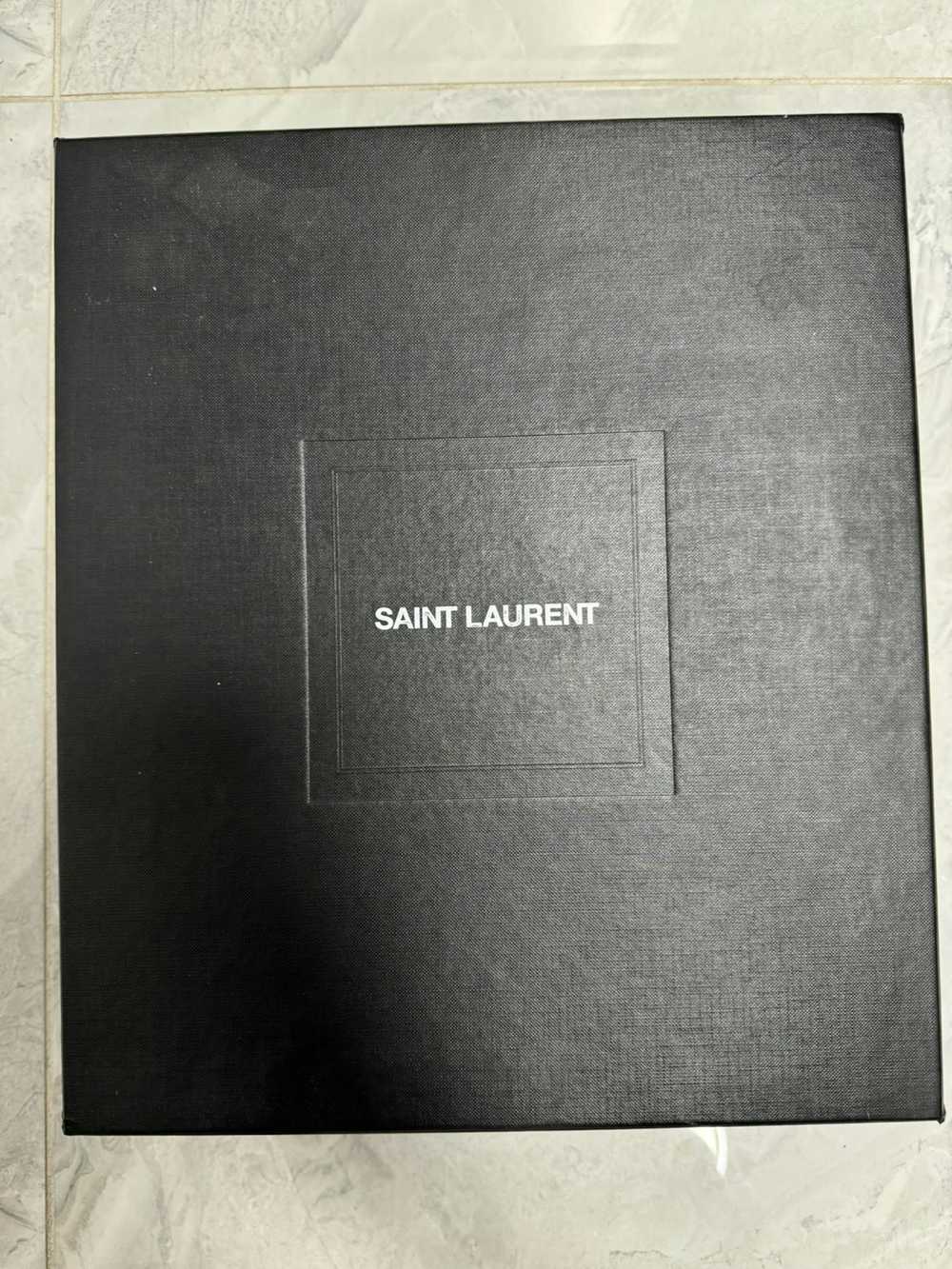 Saint Laurent Paris SLP Wyatt Black Zip Boots - image 6