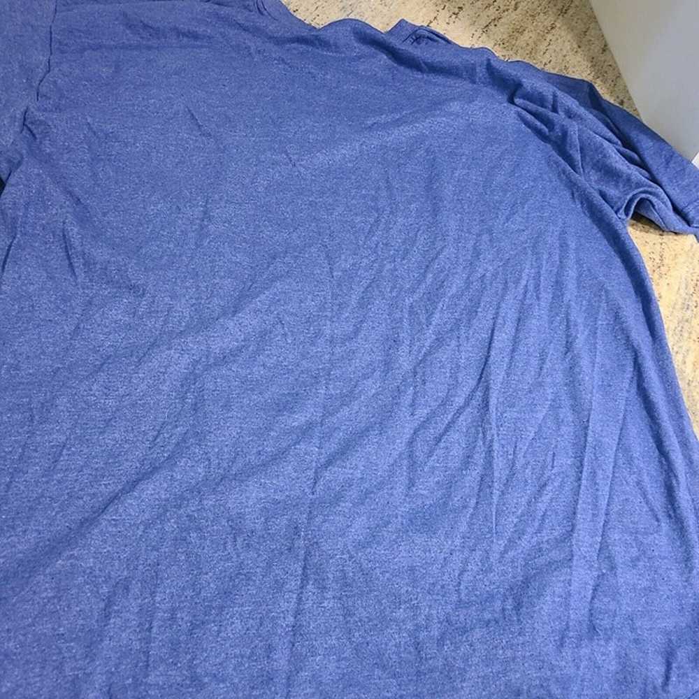 Nike Size XL Vintage y2k Blue T Shirt Embroidered… - image 11