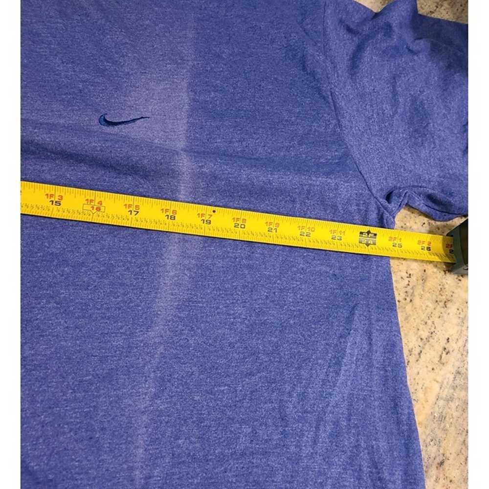 Nike Size XL Vintage y2k Blue T Shirt Embroidered… - image 4