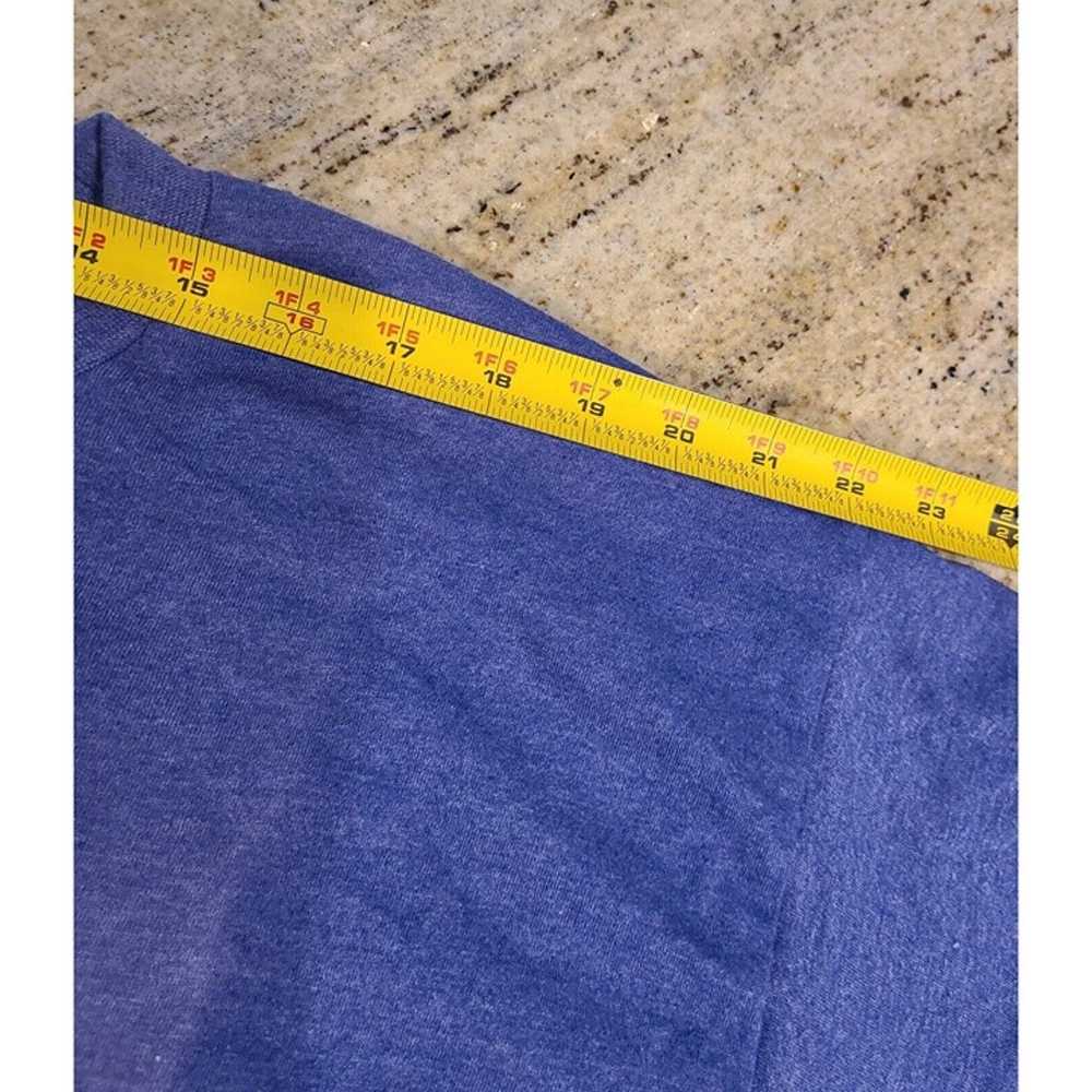 Nike Size XL Vintage y2k Blue T Shirt Embroidered… - image 6