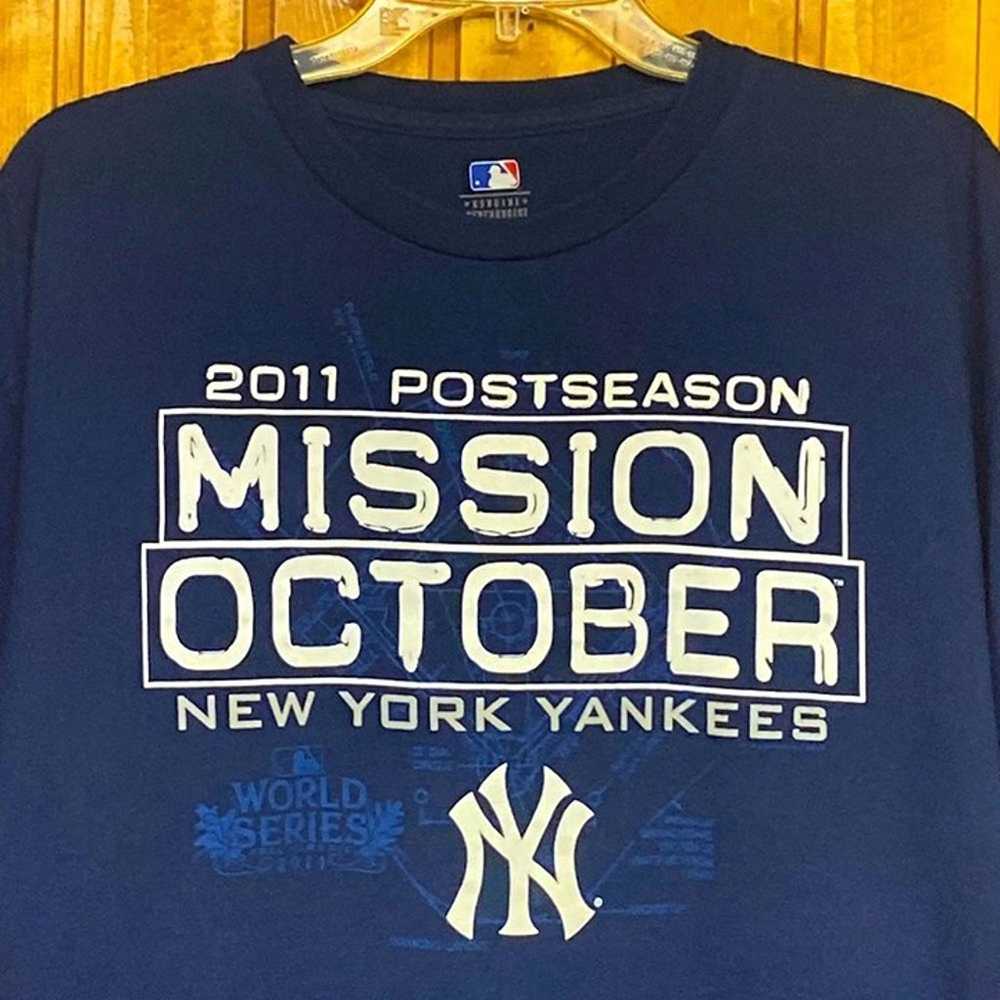 Men's 2011 Postseason New York Yankees Mission Oc… - image 2
