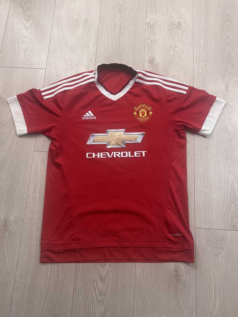 Adidas × Soccer Jersey × Vintage Manchester Unite… - image 1