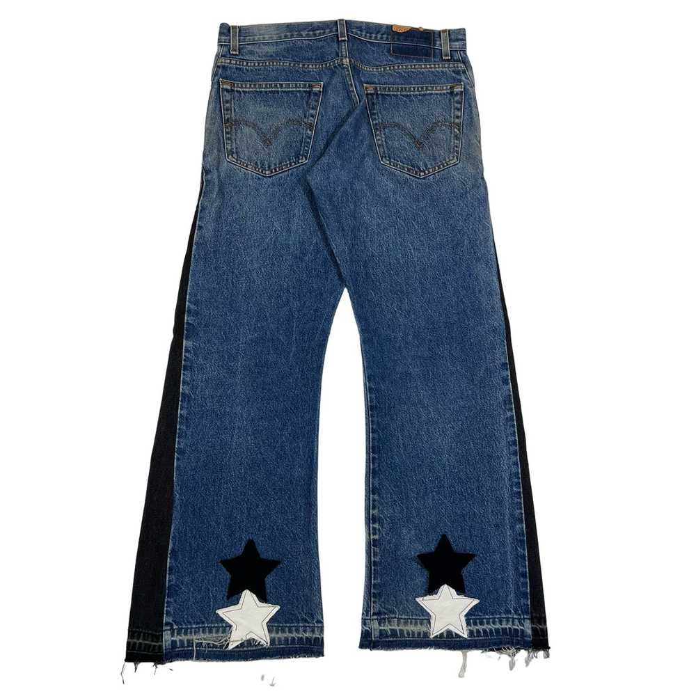 Levi's Vintage Levis flared jeans reworked custom… - image 1