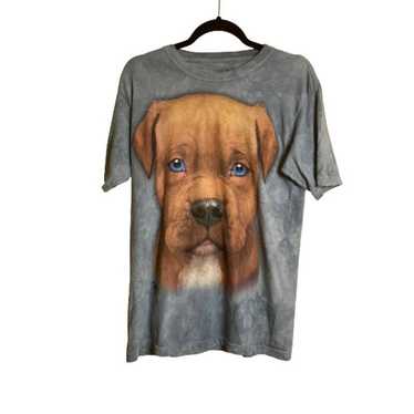 The Mountain Dyed & Printed Blue Eyed Puppy Dog G… - image 1