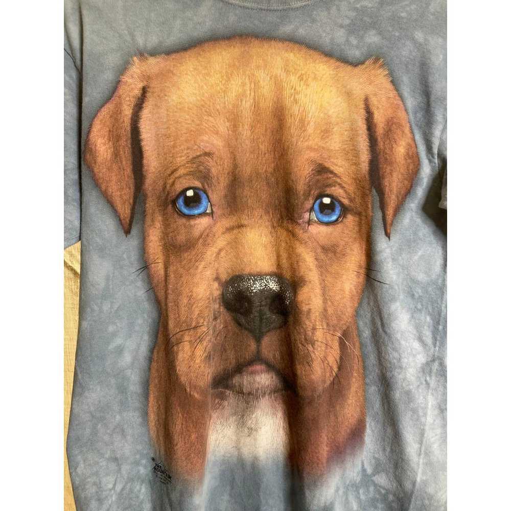 The Mountain Dyed & Printed Blue Eyed Puppy Dog G… - image 2