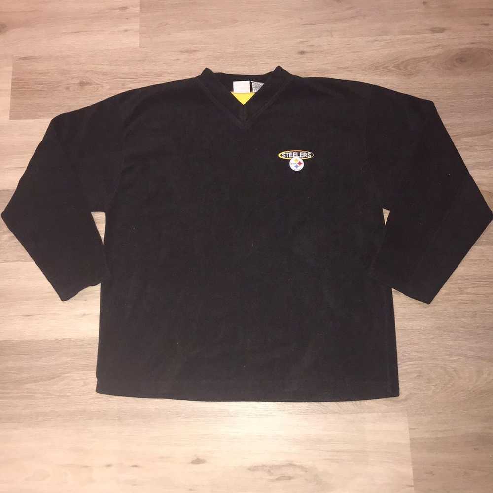 NFL 2000 The Edge Pittsburgh Steelers Sweater - image 1