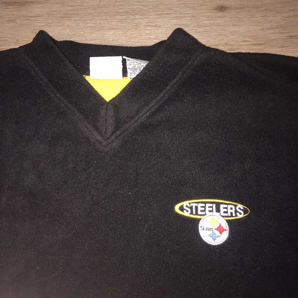 NFL 2000 The Edge Pittsburgh Steelers Sweater - image 2