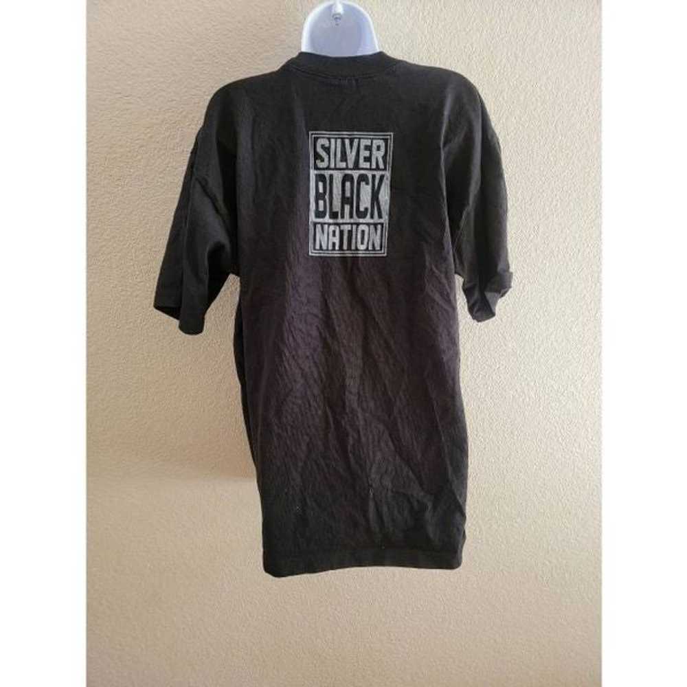 Shaka Wear Men's Black Short Sleeve Silver Black … - image 2