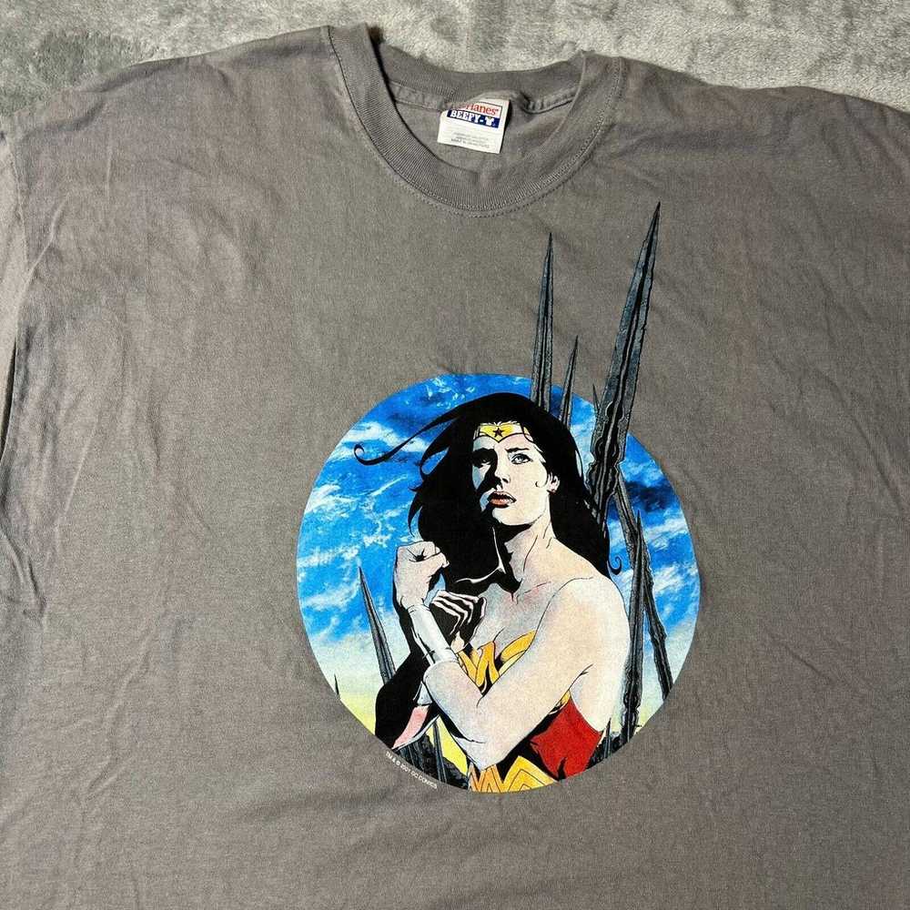 Vintage DC Comics Wonder Woman Shirt Mens XL Grap… - image 2