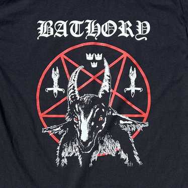 Bathory Black T Shirt Adult Mens Size XL Death Me… - image 1