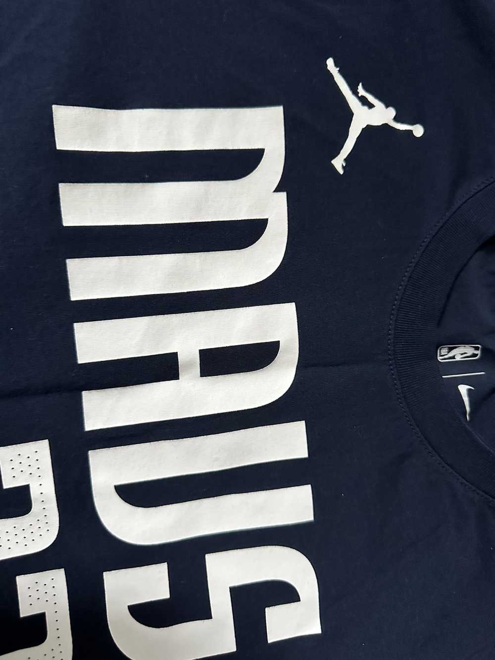 NBA Luka Doncic Dallas Mavericks Jumpman navy t s… - image 3