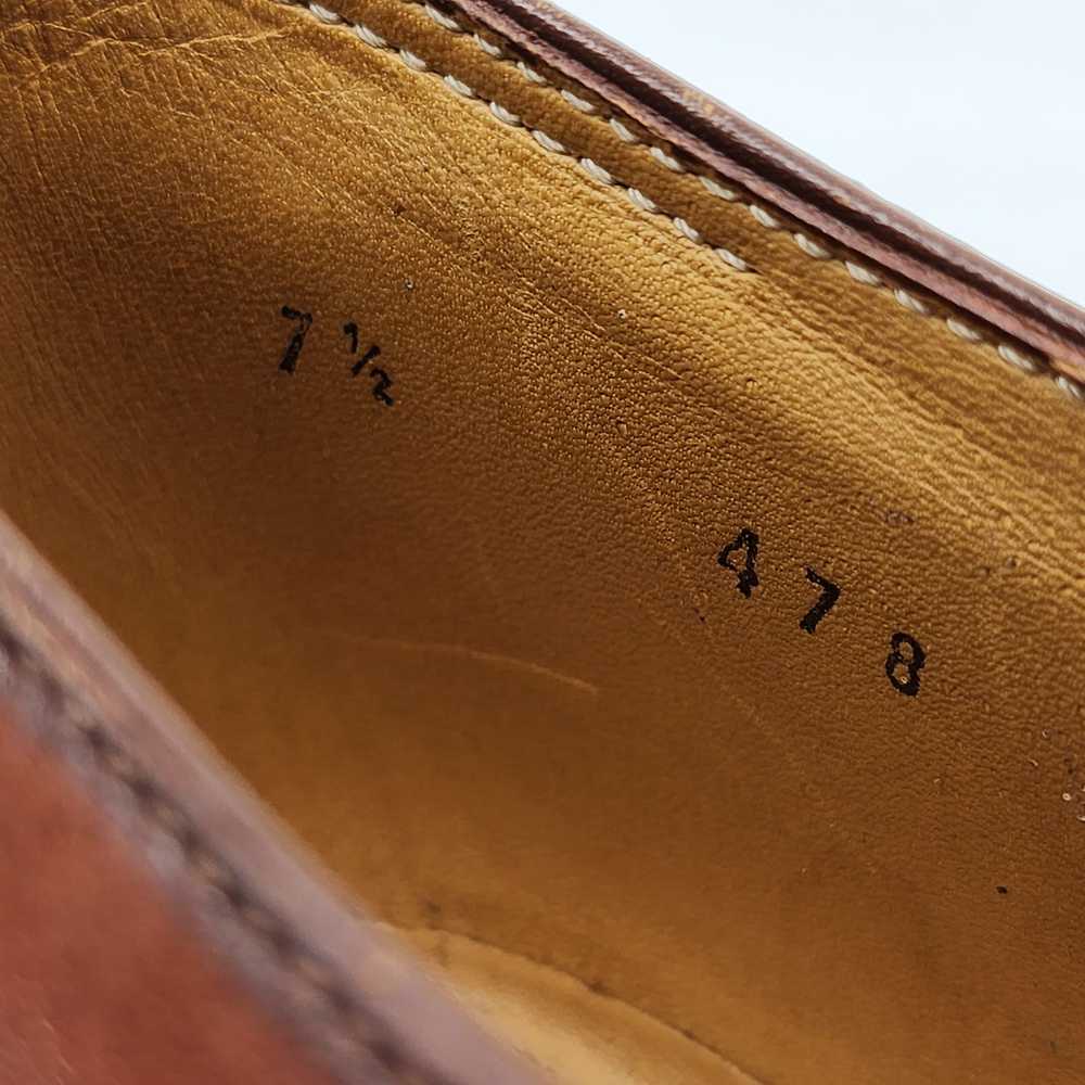 Berluti Berluti - Stitched Detail Leather Oxford … - image 11