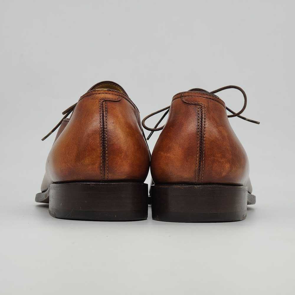 Berluti Berluti - Stitched Detail Leather Oxford … - image 7
