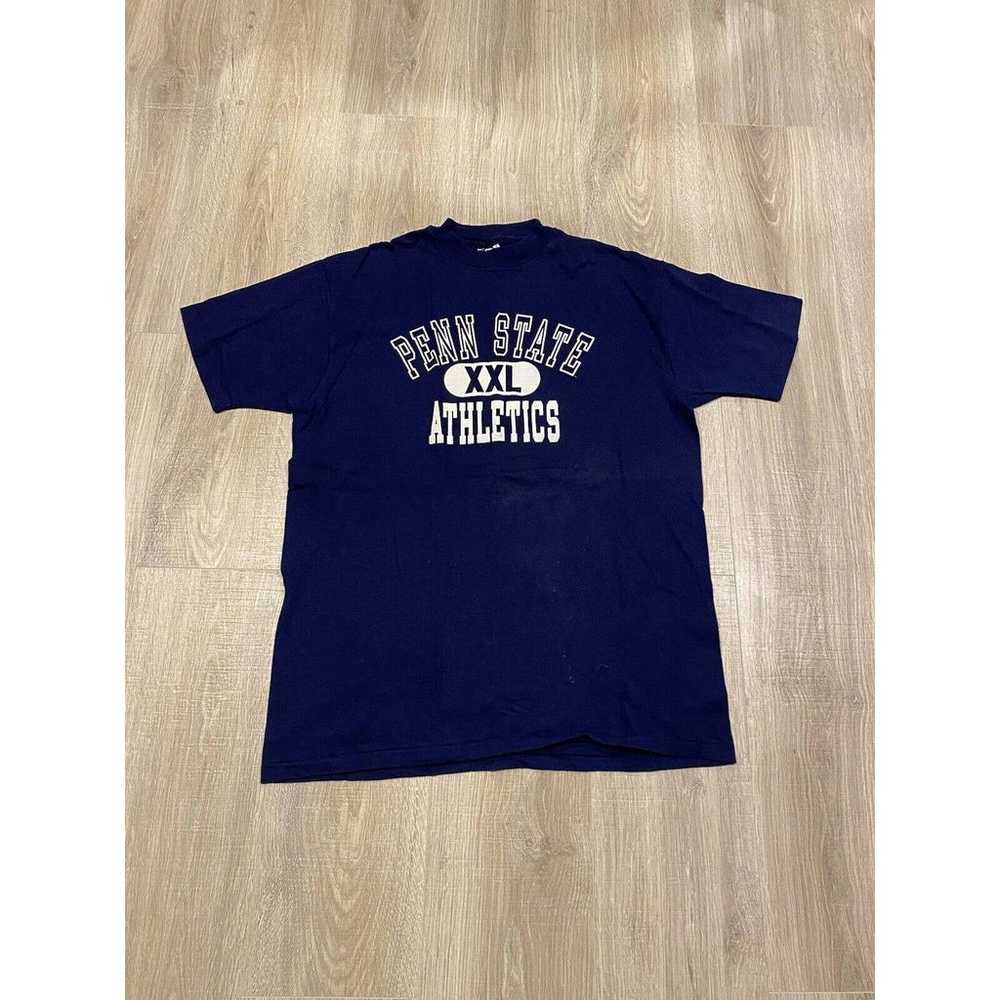 Vintage Champion Penn State Single Stitch T Shirt… - image 1