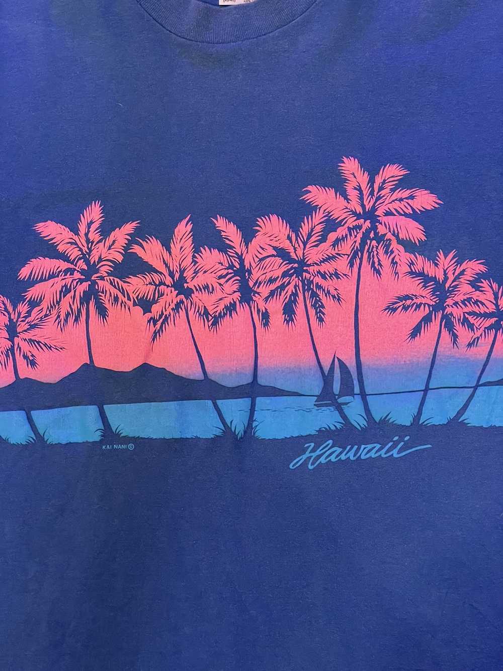 Kai Nani Hawaiian Shirt × Made In Usa × Vintage V… - image 2
