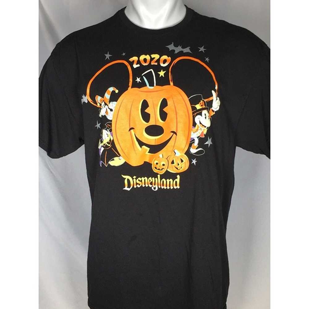 RARE Disneyland Halloween Pumpkin 2020 Black T-Sh… - image 1
