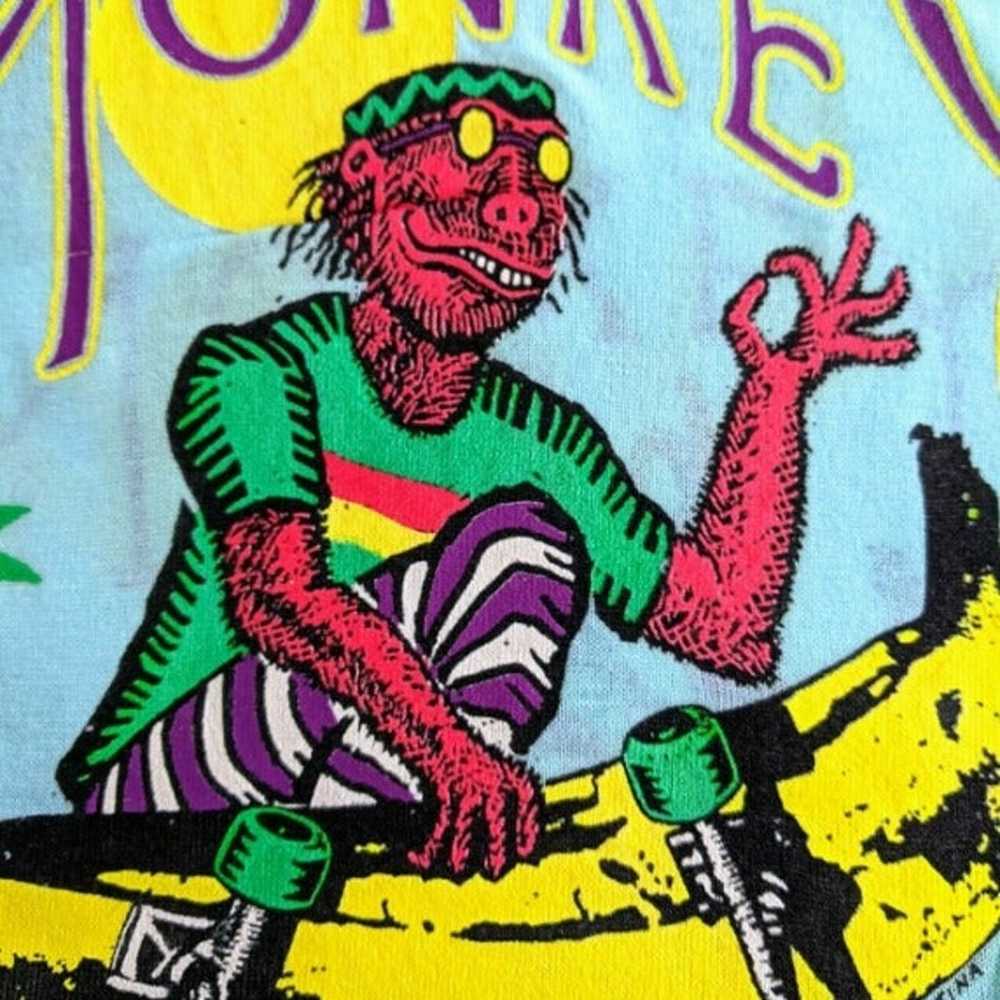Pop Art Skateboard monkey T Shirt - image 1