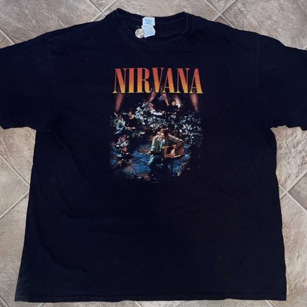 nirvana t shirt - image 1