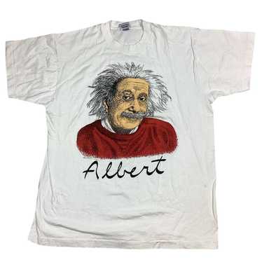 Vintage Albert Einstein 80s single stitch T-shirt - image 1